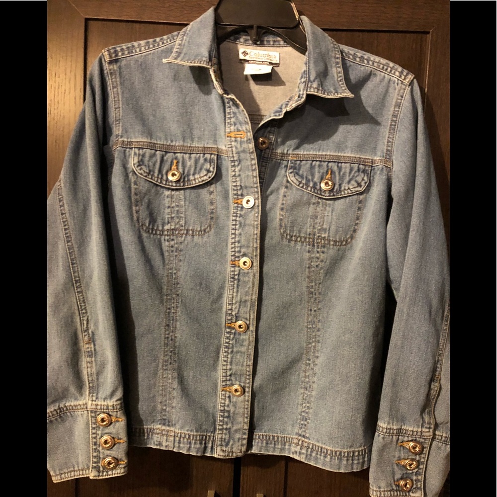 Columbia lightweight denim jacket